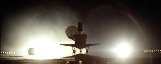 Shuttle Columbia after landing, STS-93